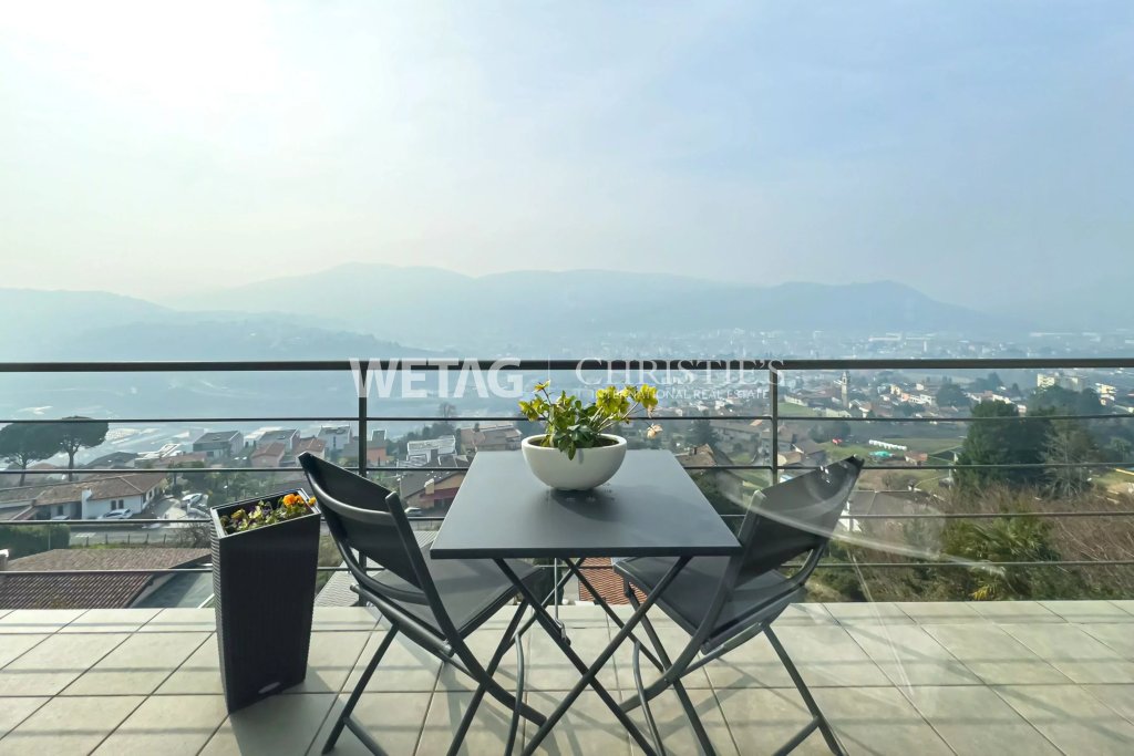 Balkon mit Panoramablick