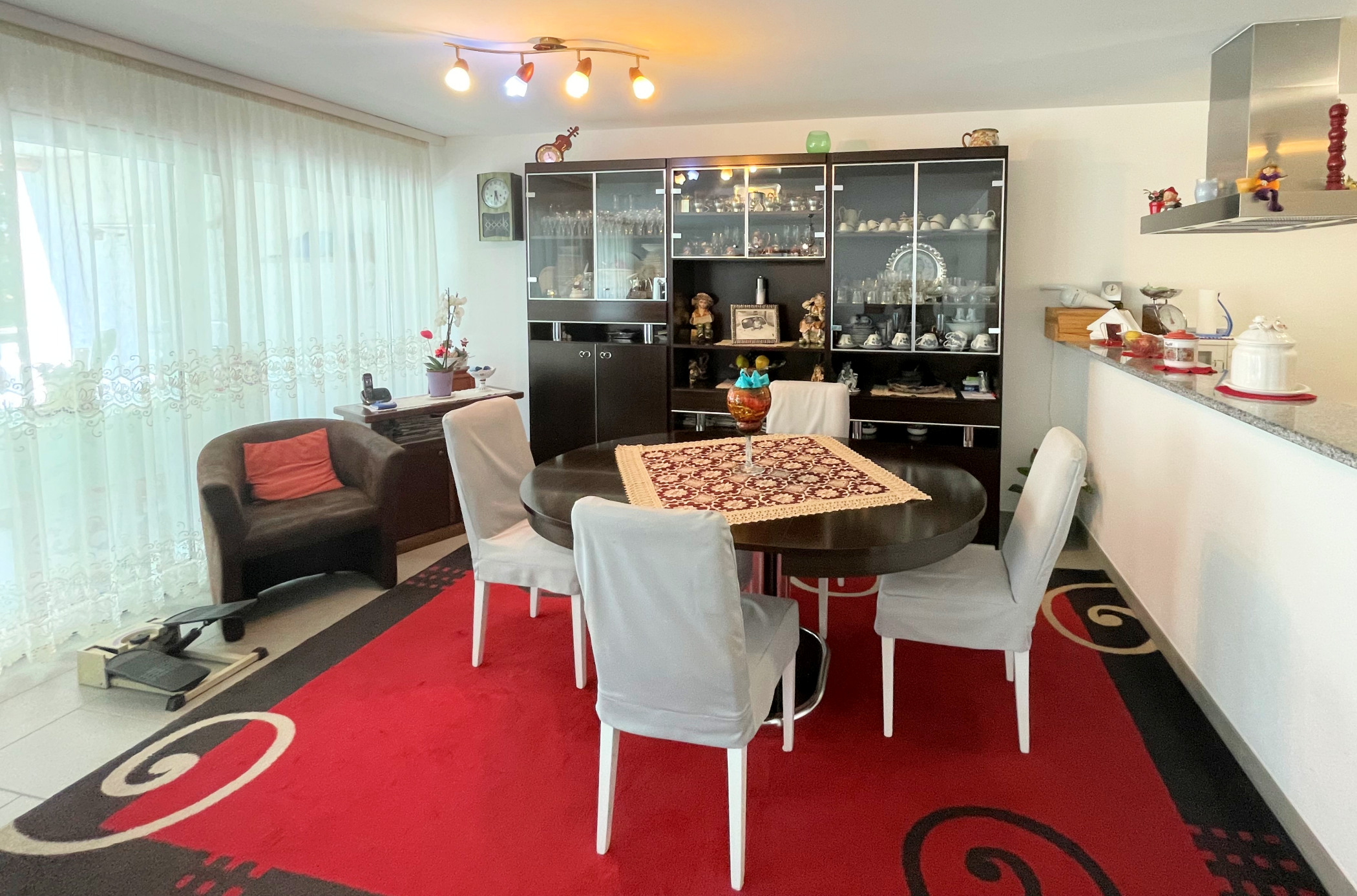 Esszimmer mit Wohnbereich