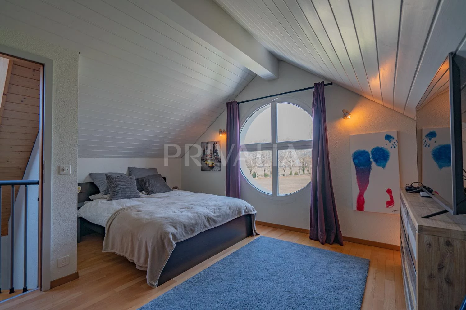 Schlafzimmer im Dachgeschoss