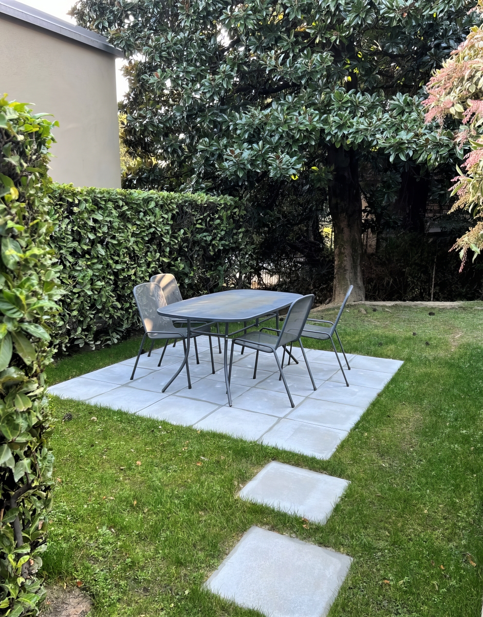 Garten mit Sitzplatz