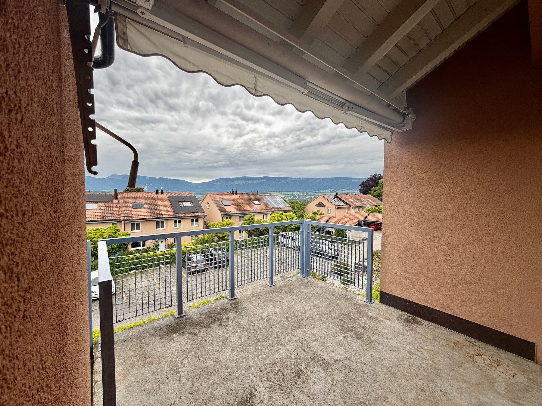 Balkon mit Panoramablick