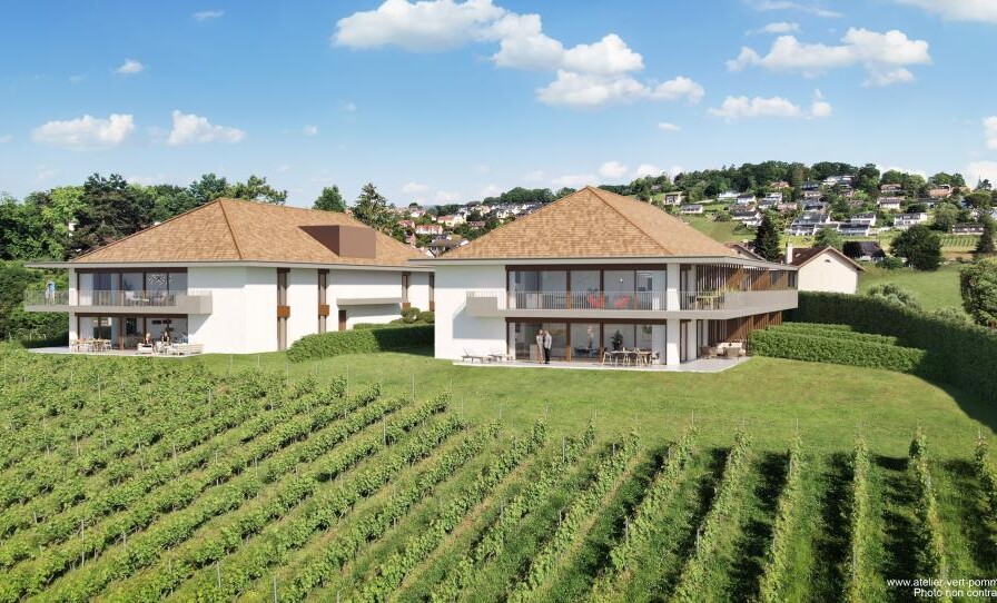 Moderne Villen auf Hanglage