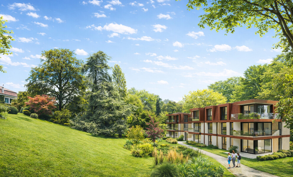 Moderne Wohnanlage im Grünen