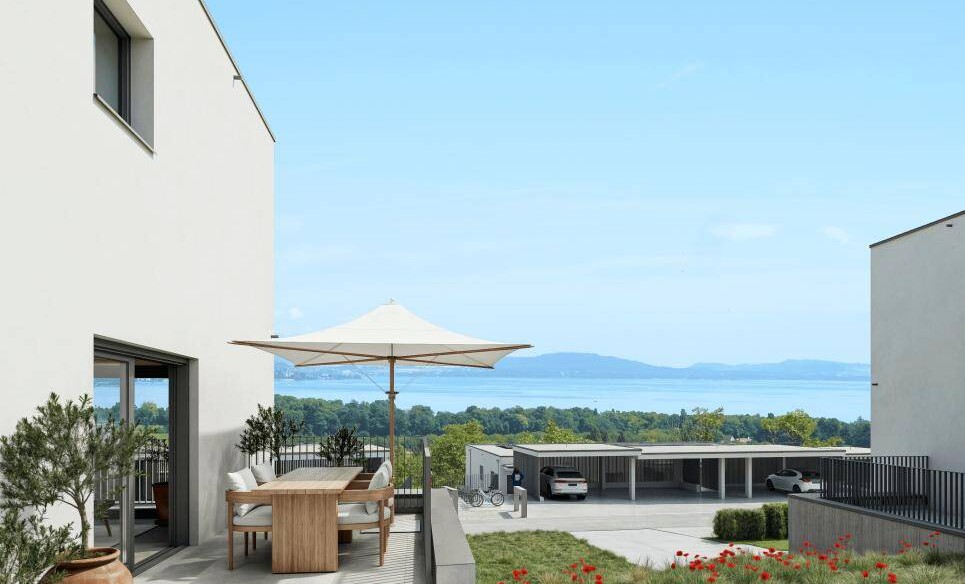 Terrasse mit Seeblick