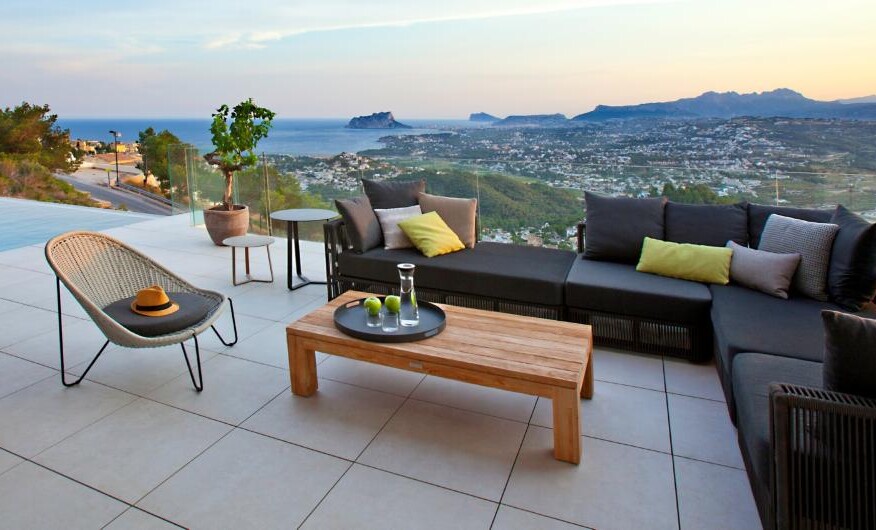 Terrasse mit Meerblick
