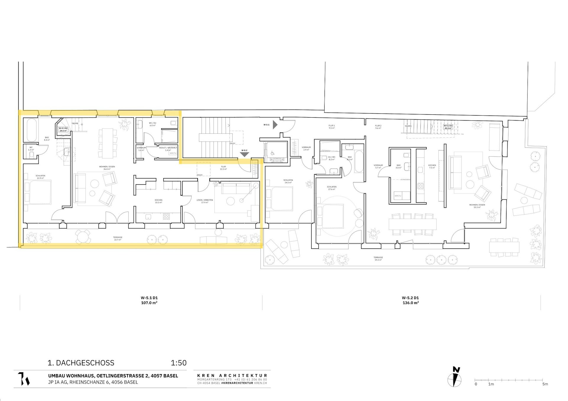 Rheinromantik: Ihr neues Zuhause im Herzen Basel - 4.5-Maisonette-Wohnung – Basel