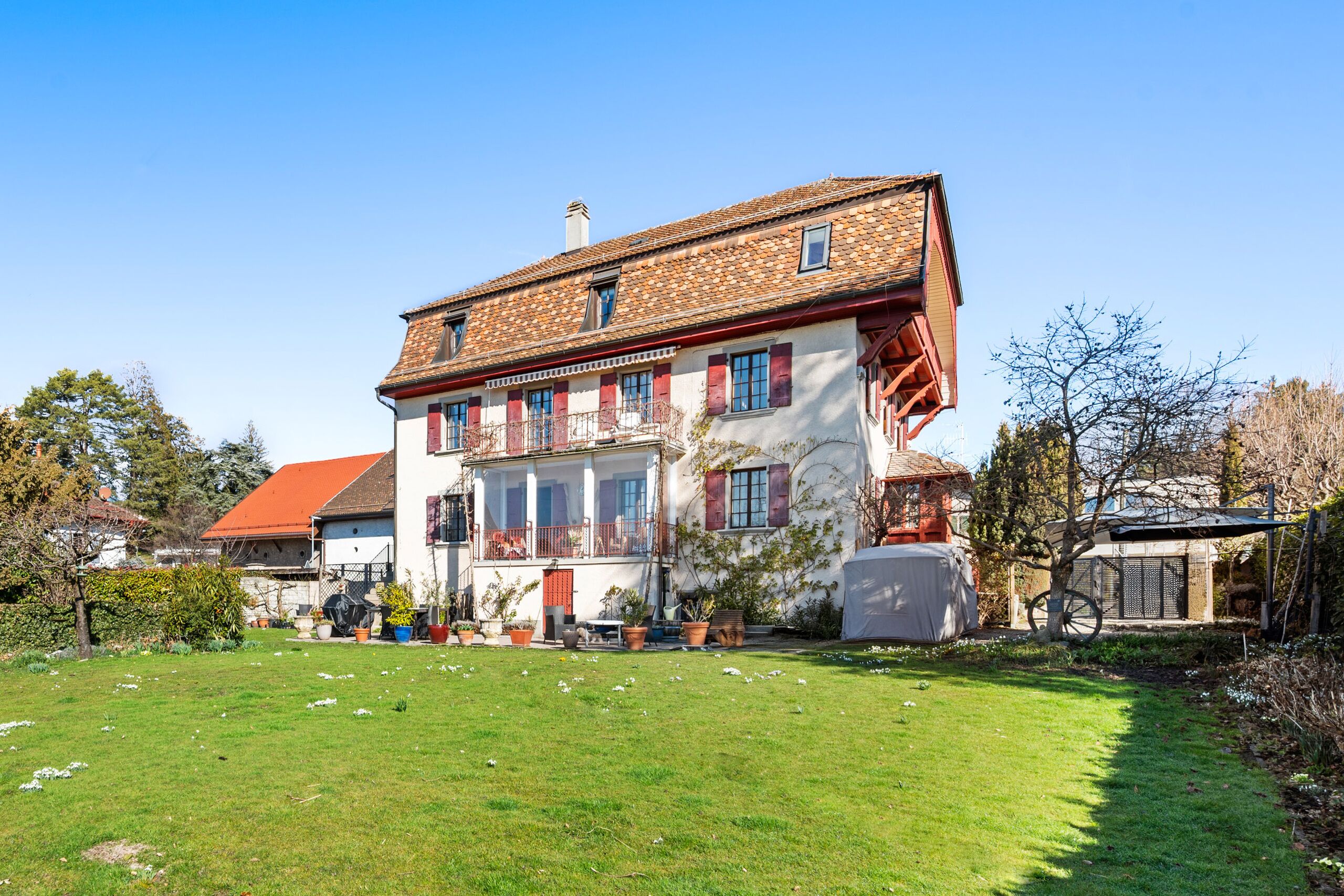 Historisches Wohnhaus mit großem Garten