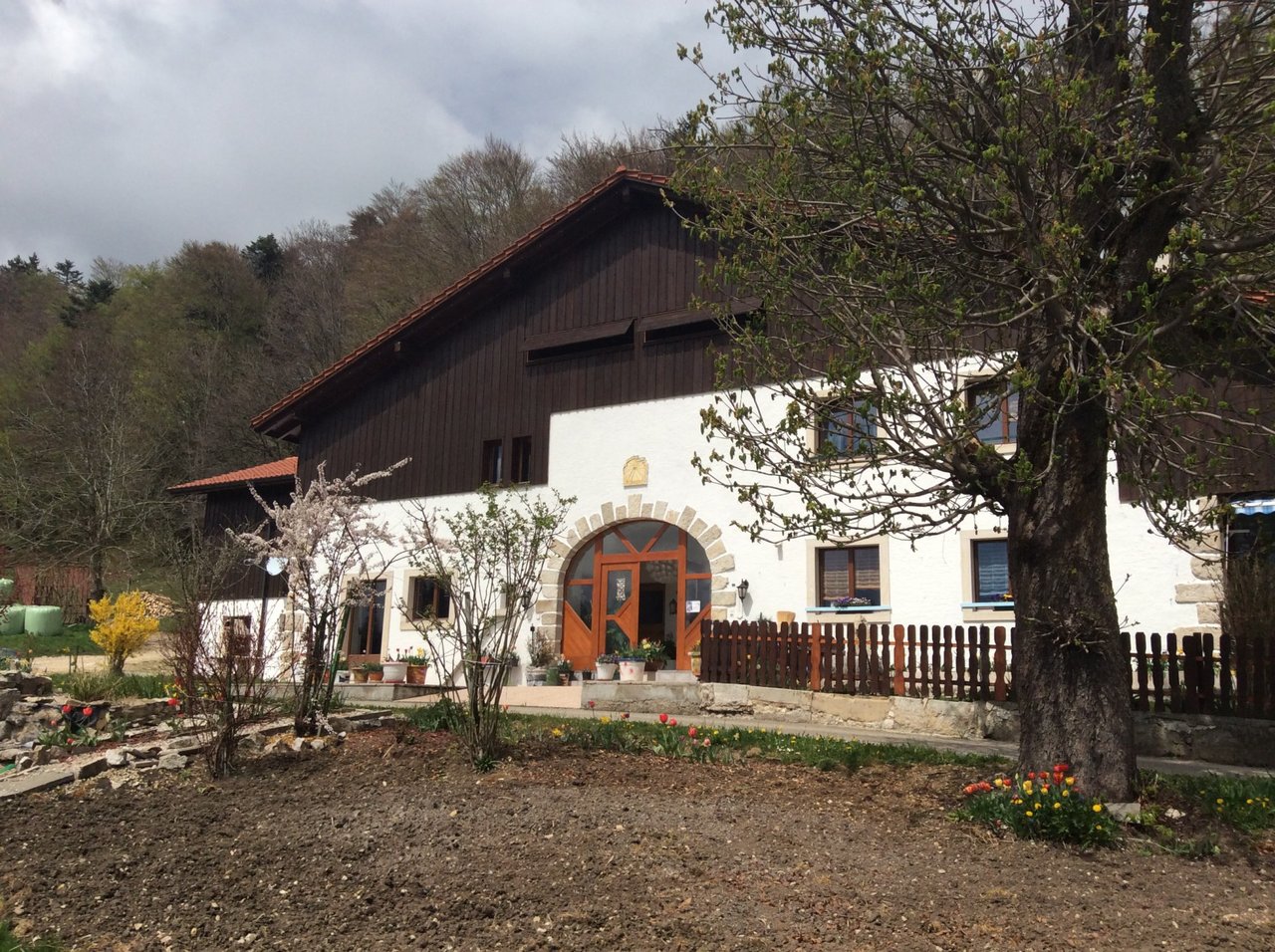 Landhaus mit Garten