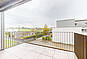 Balkon mit Stadtblick