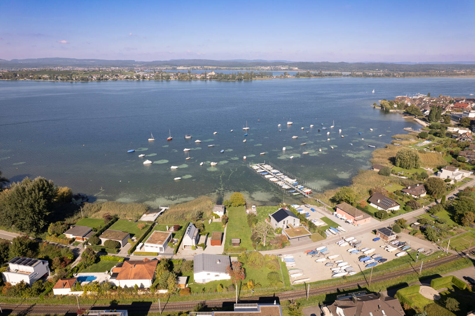 Seeblick aus der Luft