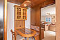 Essbereich mit Holzdetails