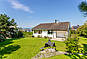 Gartenansicht eines Wohnhauses