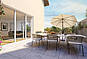 Terrasse mit Sitzgruppe