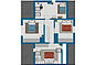 Grundriss eines Hauses