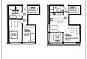 Grundriss einer Wohnung