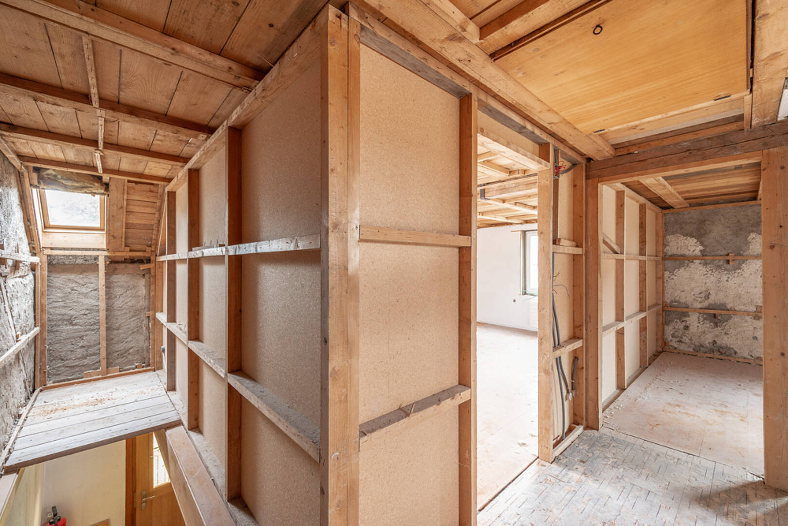 Innenausbau im Rohbau