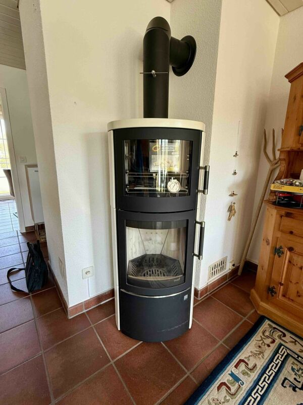 Wohnbereich mit Kaminofen