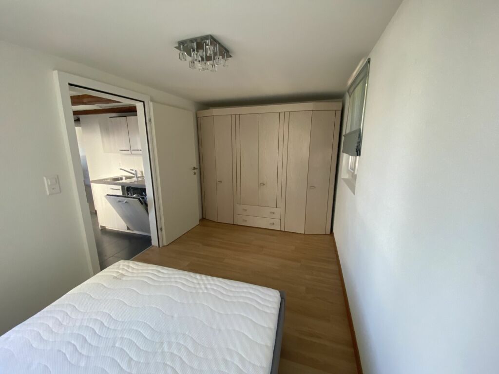 Schlafzimmer mit Einbauschrank