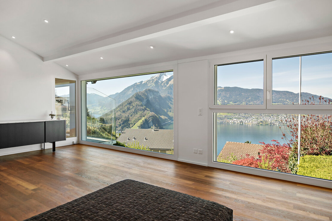 Wohnraum mit Panoramablick