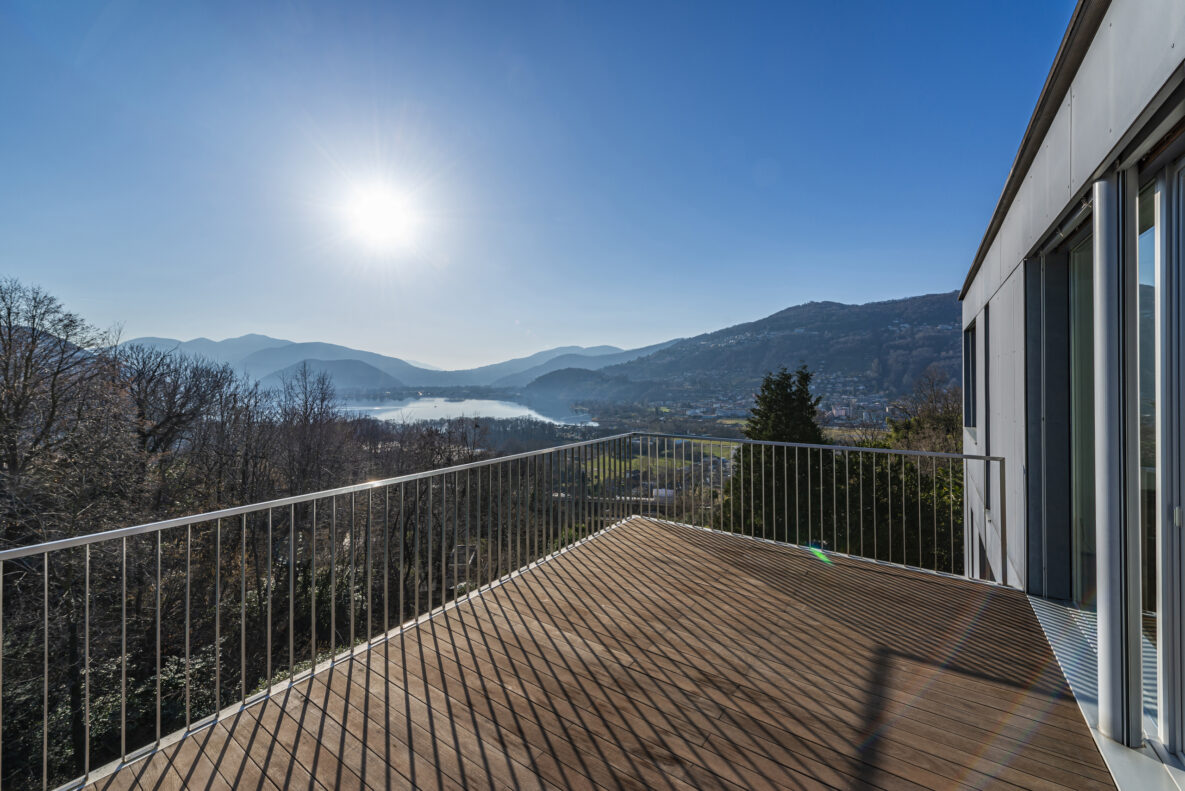 Balkon mit Panoramablick