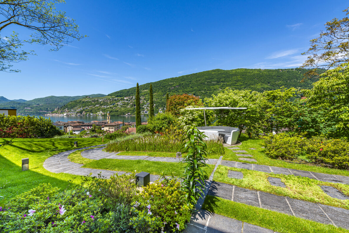 Seegarten mit Panoramablick