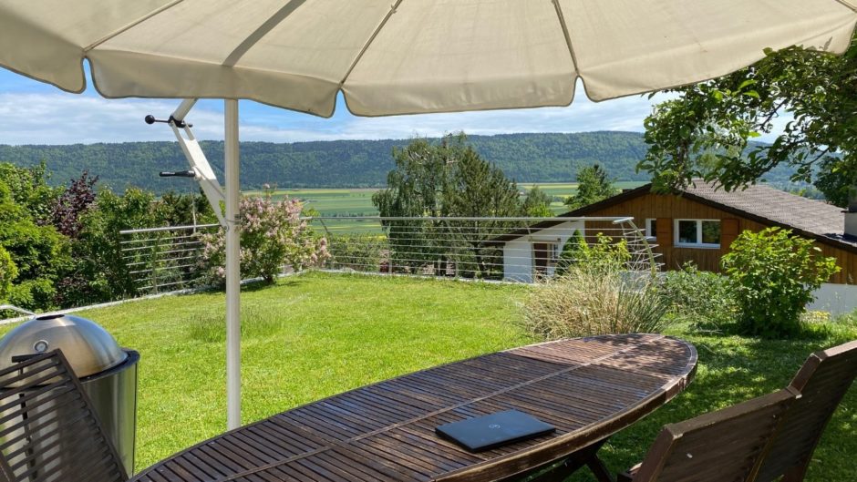 Terrasse mit Panoramablick