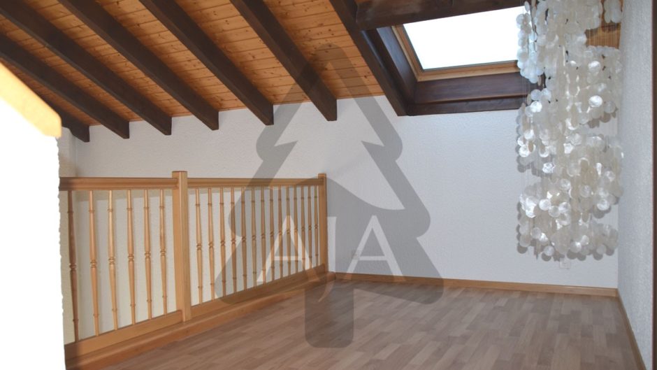 Ausgebauter Dachboden mit Dachfenster
