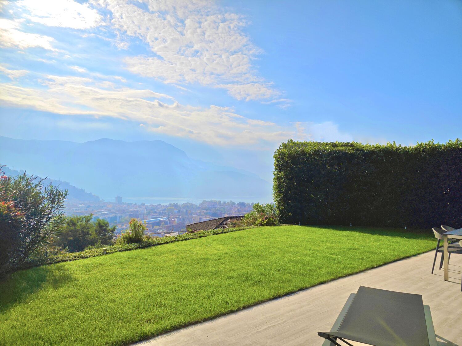Terrasse mit Panoramablick