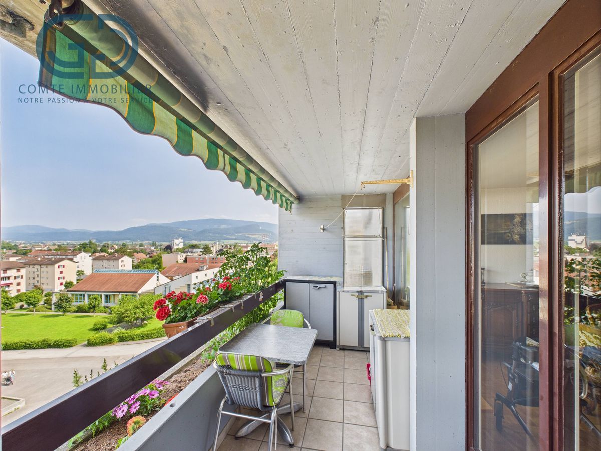 Balkon mit Ausblick