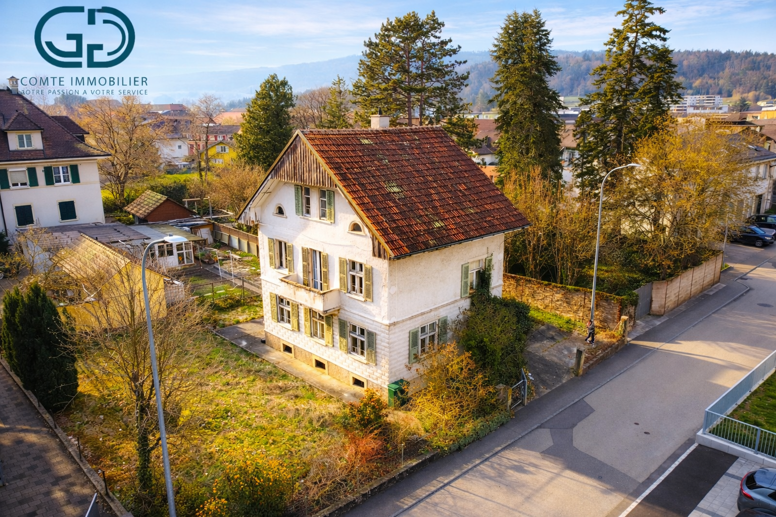 Historisches Wohnhaus mit Satteldach