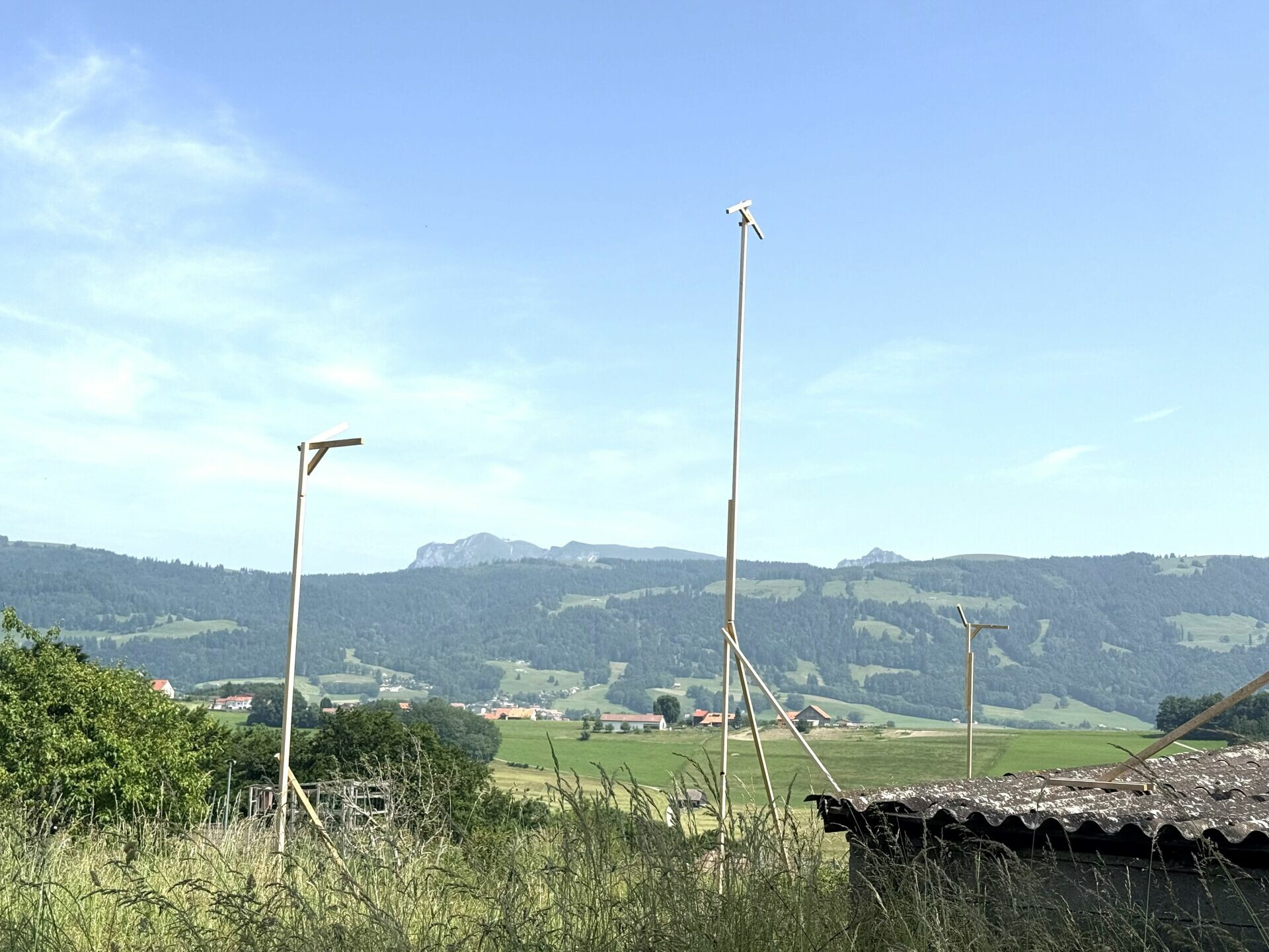 Berglandschaft mit weitem Talblick