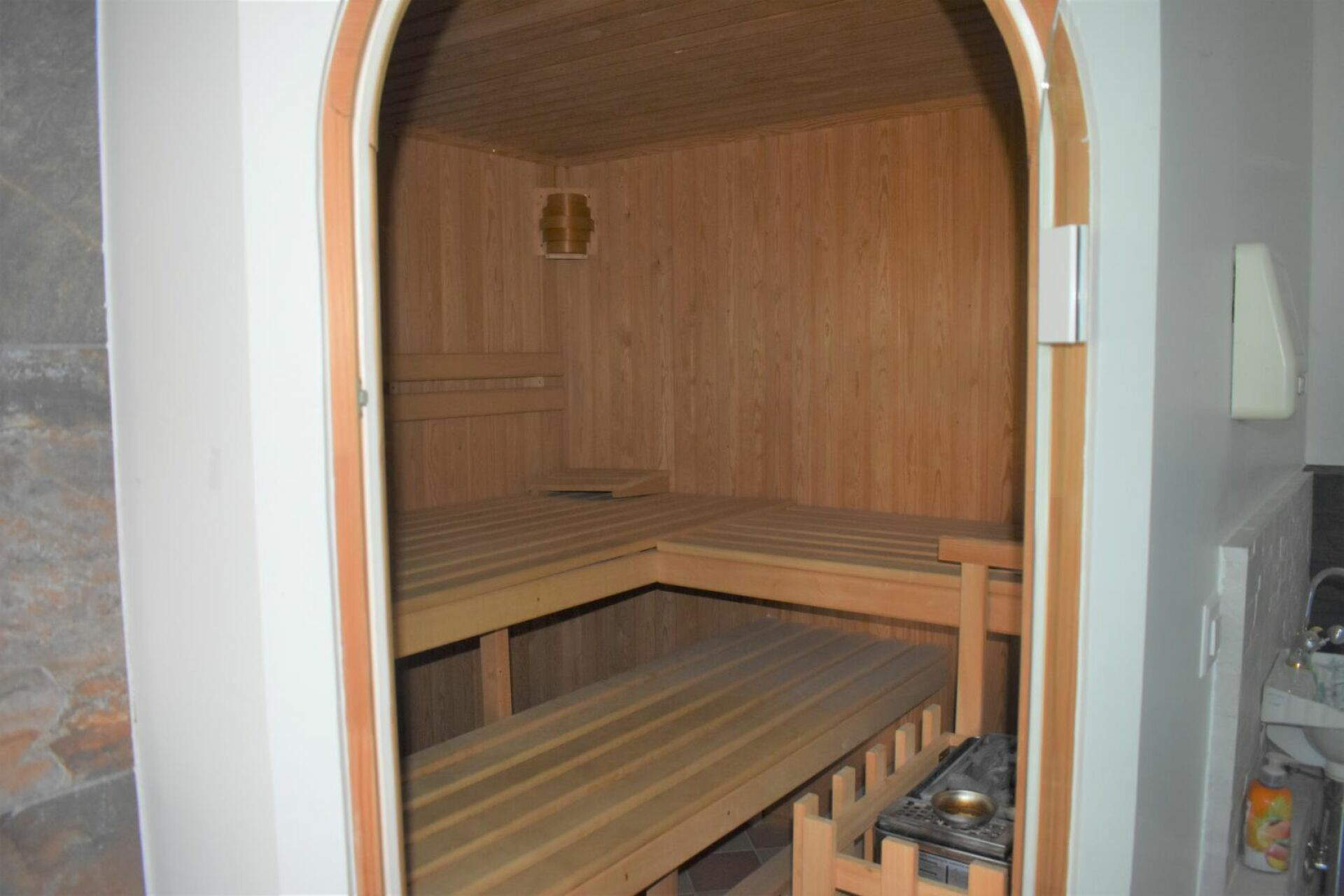 Sauna im Innenraum