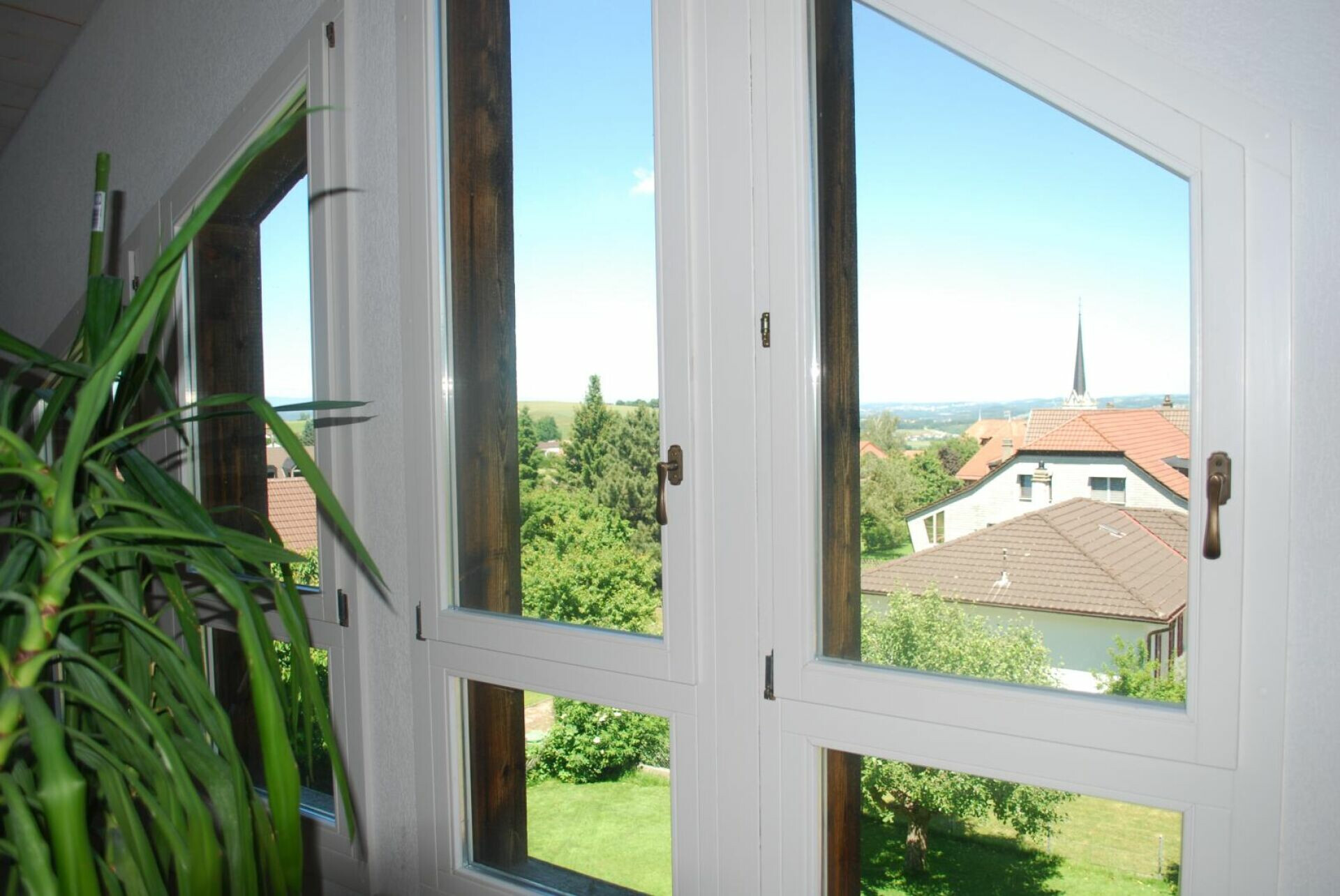 Ausblick durch Fenster