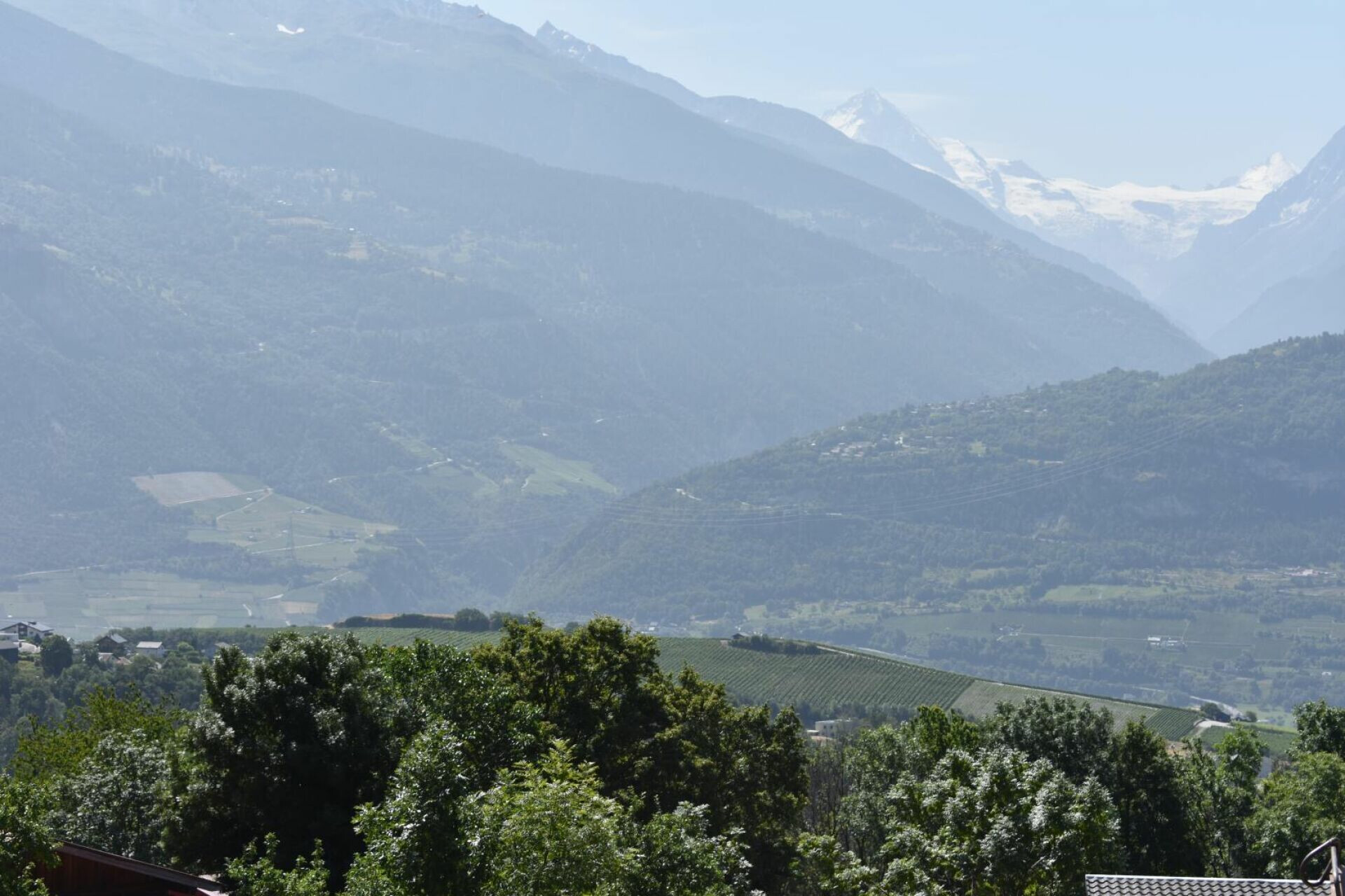 Berglandschaft mit Talblick