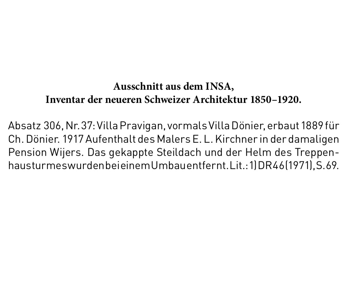 Textausschnitt einer Architekturbeschreibung