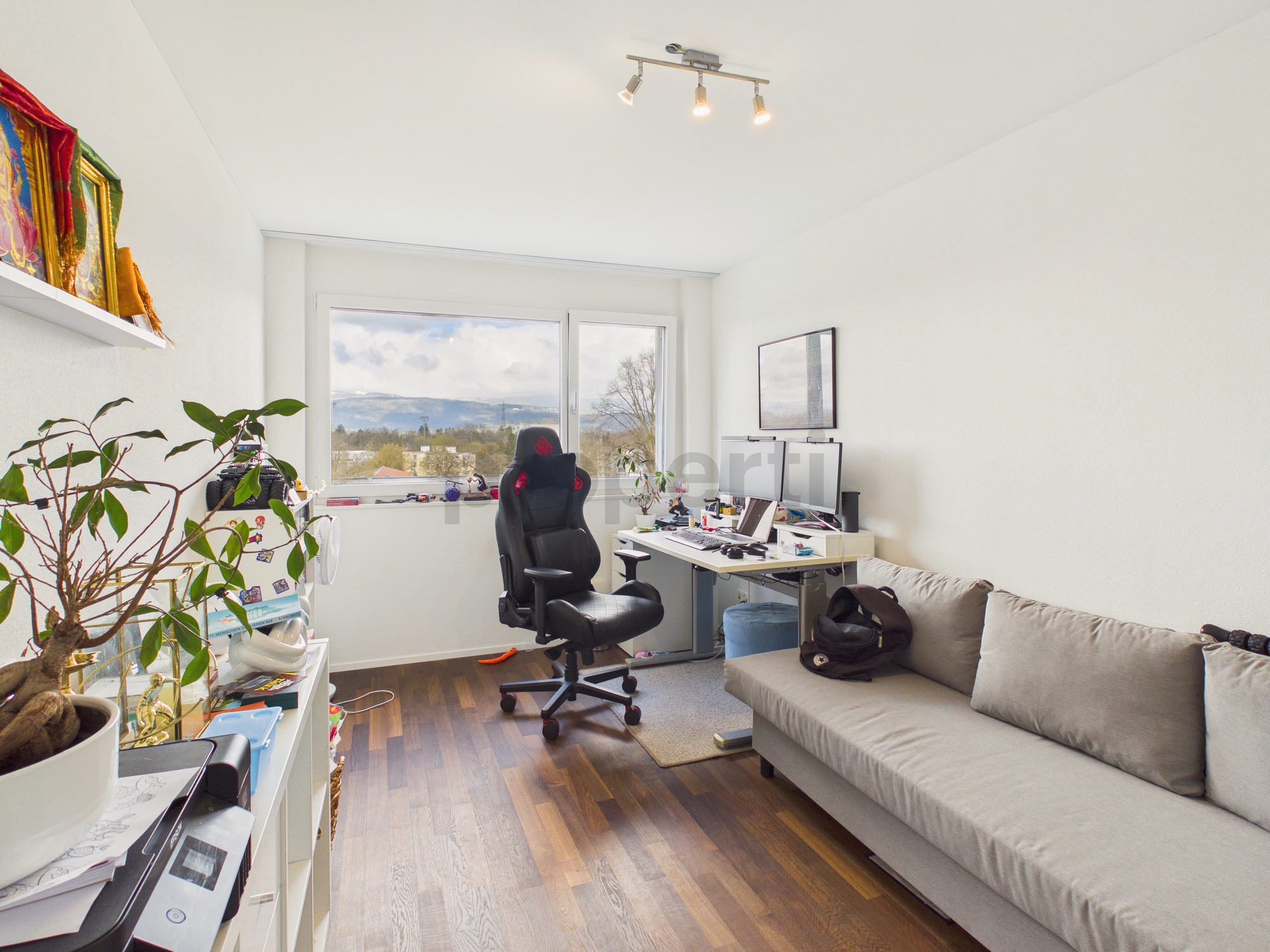 Arbeitszimmer mit Ausblick