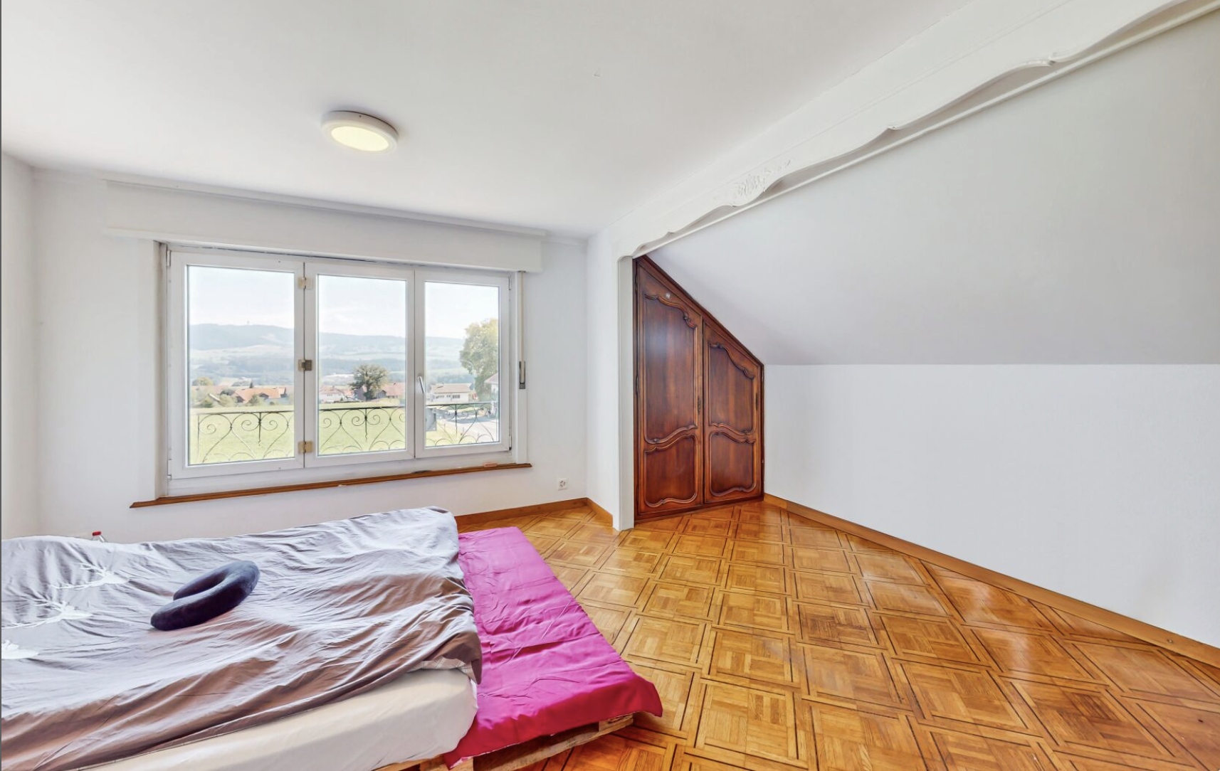 Dachzimmer mit Ausblick