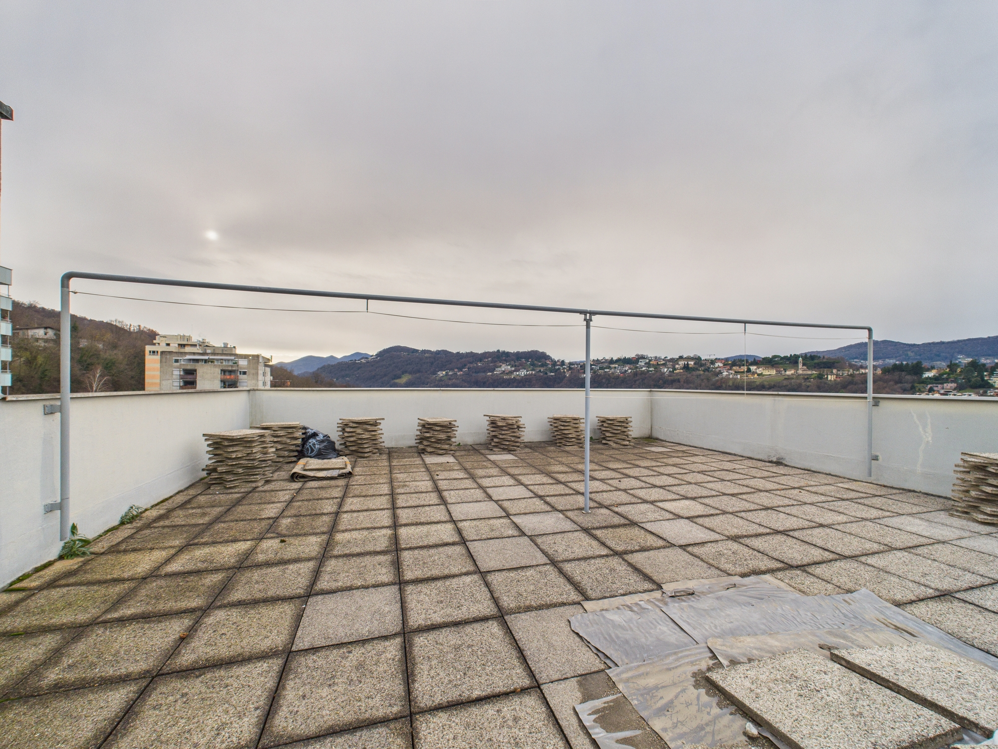 Dachterrasse mit Panoramablick