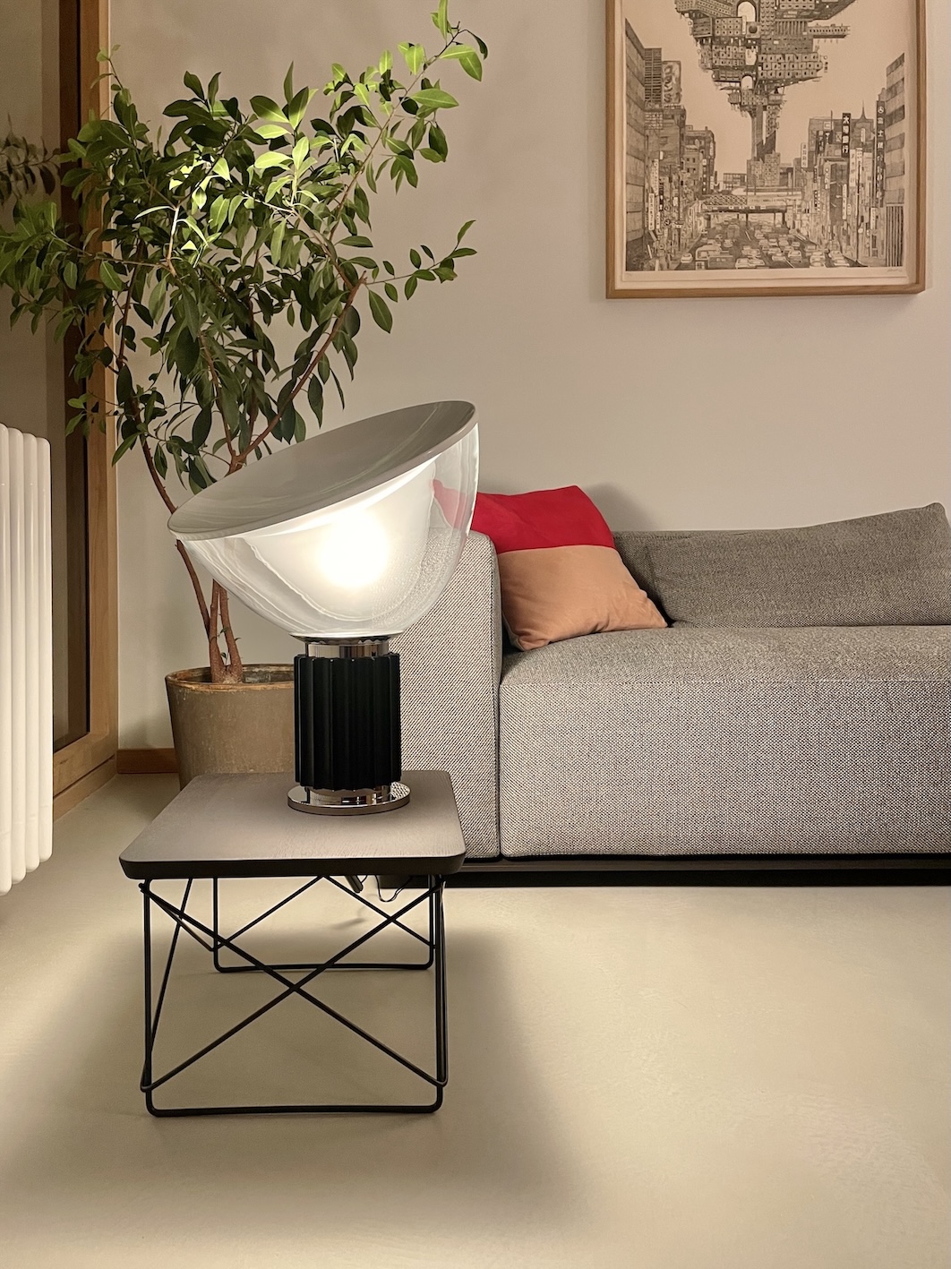 Gemütliches, modern eingerichtetes Wohnzimmer