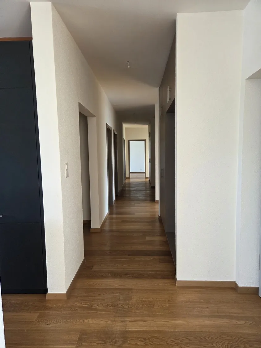 Flur mit Holzoptik-Boden