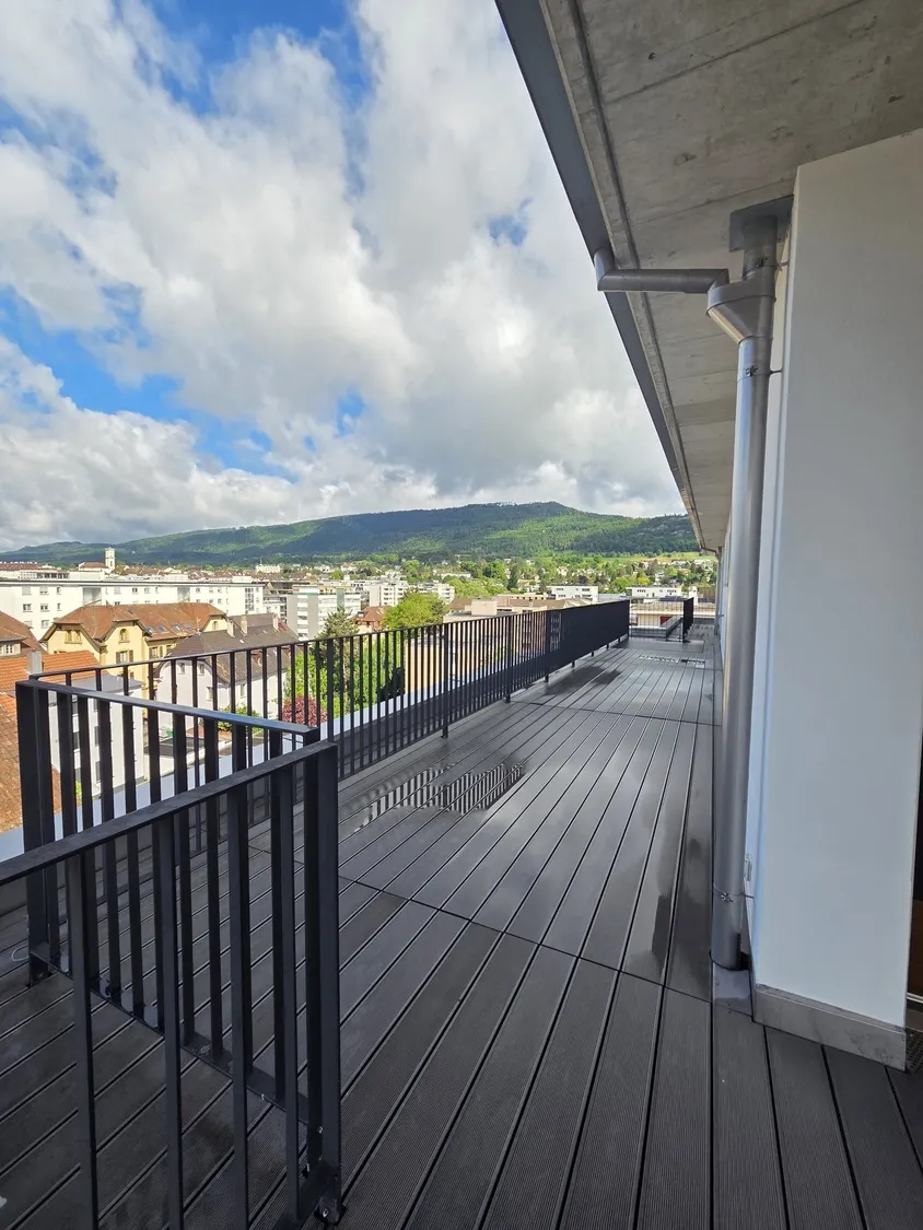Balkon mit Panoramablick