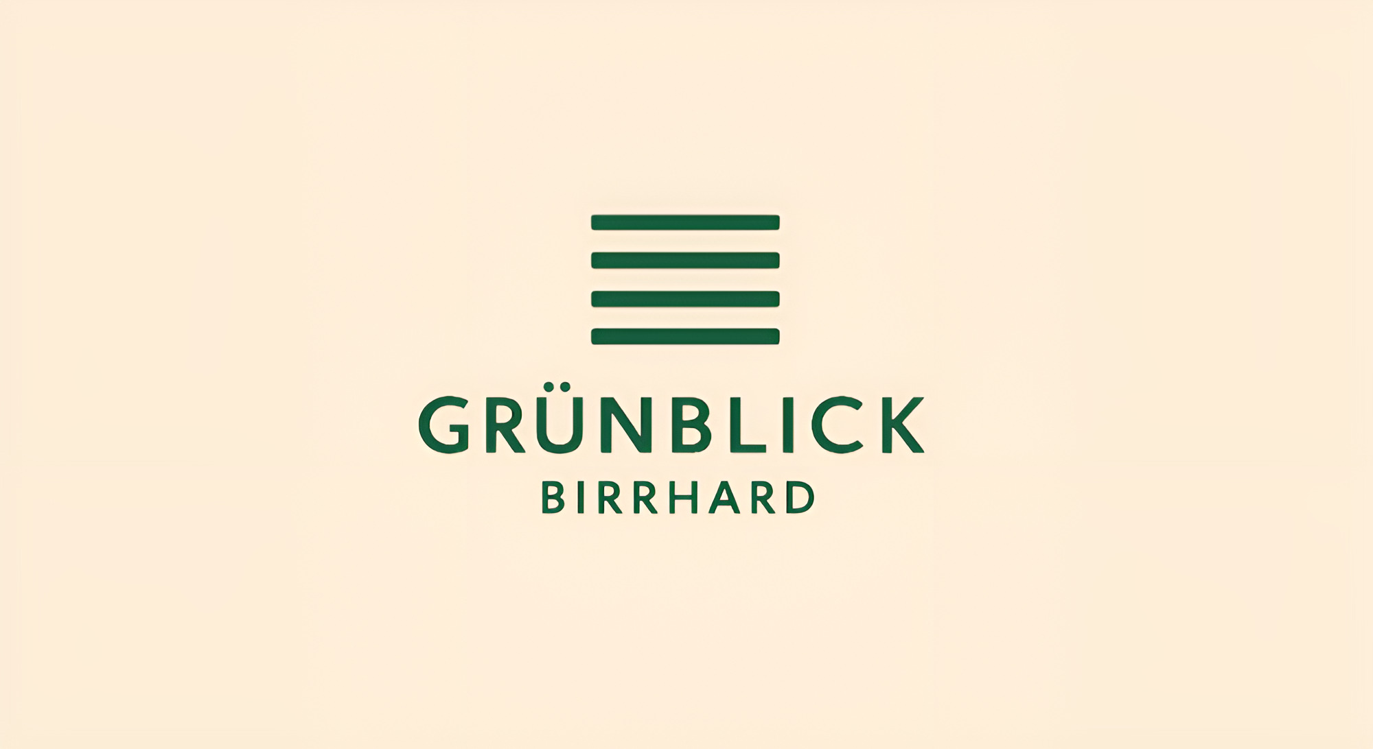 Logodetail auf hellem Hintergrund