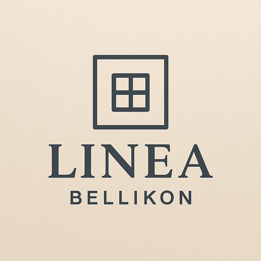 Logo mit Schriftzug von LINEA BELLIKON