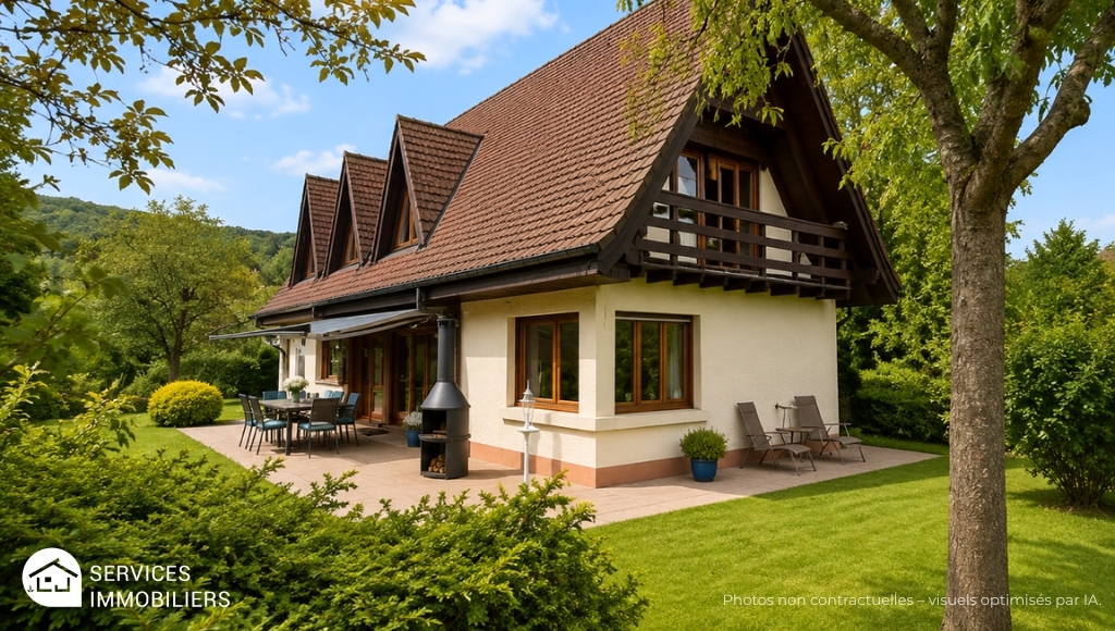 Landhaus mit Garten und Terrasse