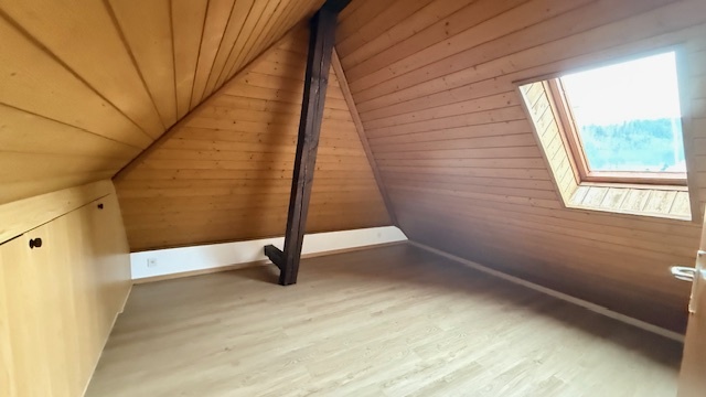 Ausgebauter Dachbodenraum