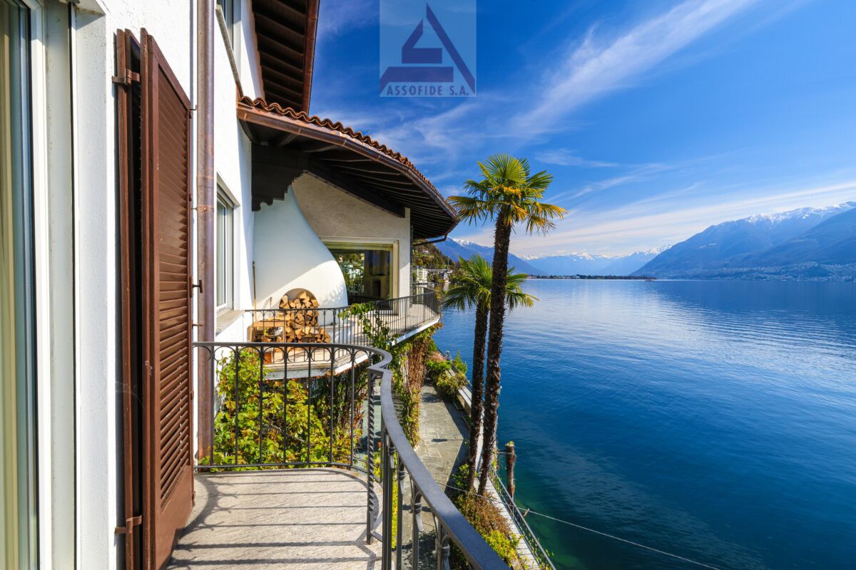 Balkon mit Seeblick
