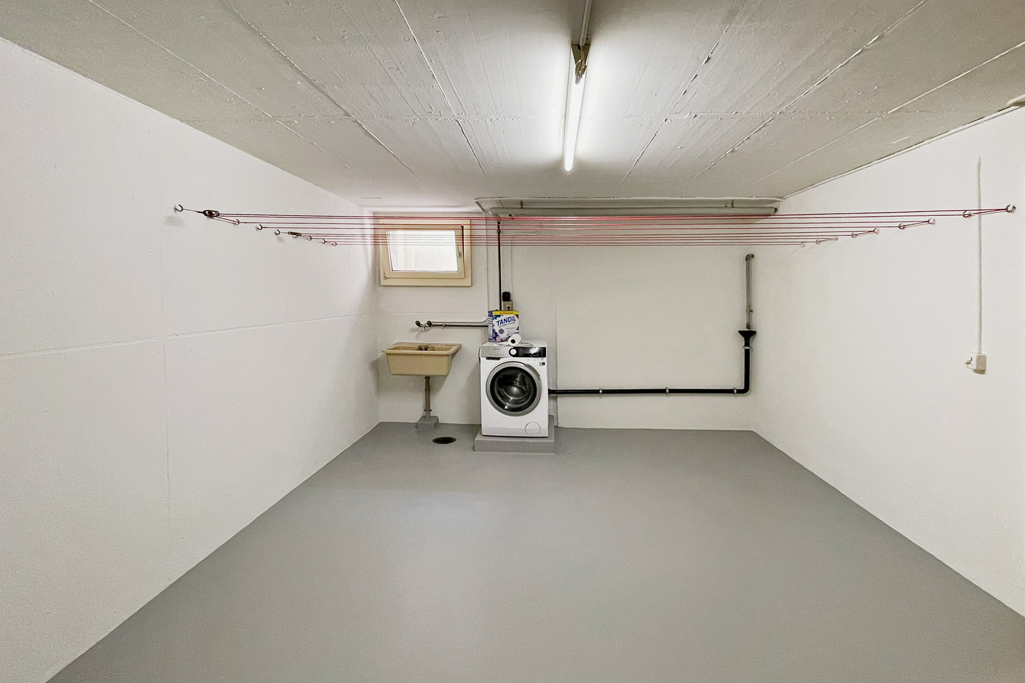 Hauswirtschaftsraum im Keller