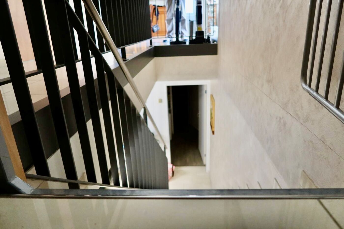 Treppenhaus mit Geländer