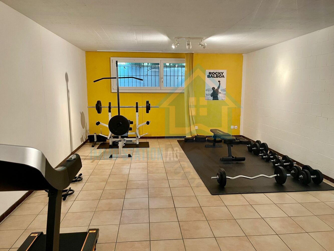 Hausgym im Keller