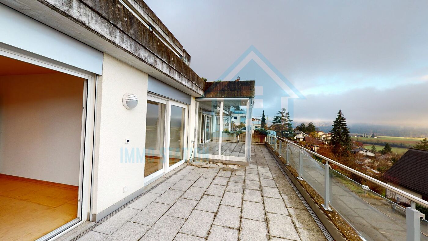 Dachterrasse mit Panoramablick